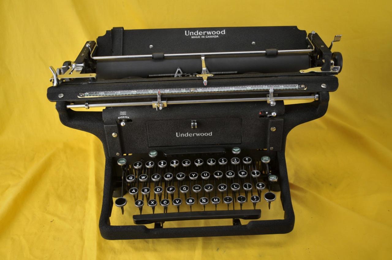 <strong>UNDERWOOD WIDE CARRIAGE </strong><span style="color:#FFFF00;font-weight:bold; ">AFTER</span>