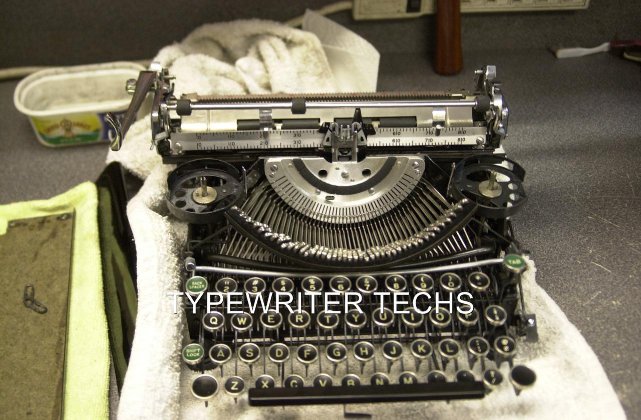underwood typewriter 1001 fonts
